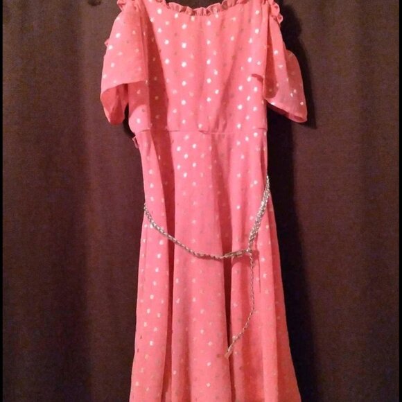 BNWT  Beautiful Girls Dress with Matching Belt ๐ - Picture 4 of 5